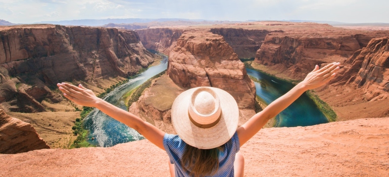 Girl in Arizona