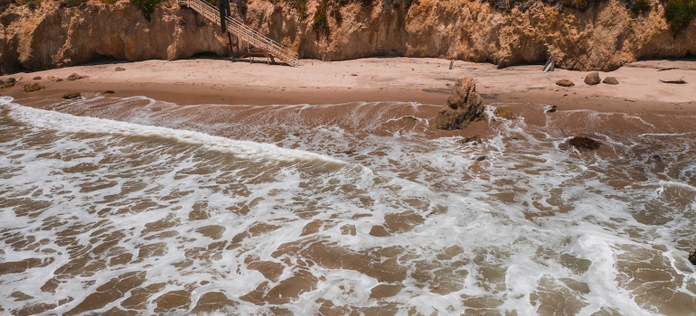 Picture of a Malibu beach
